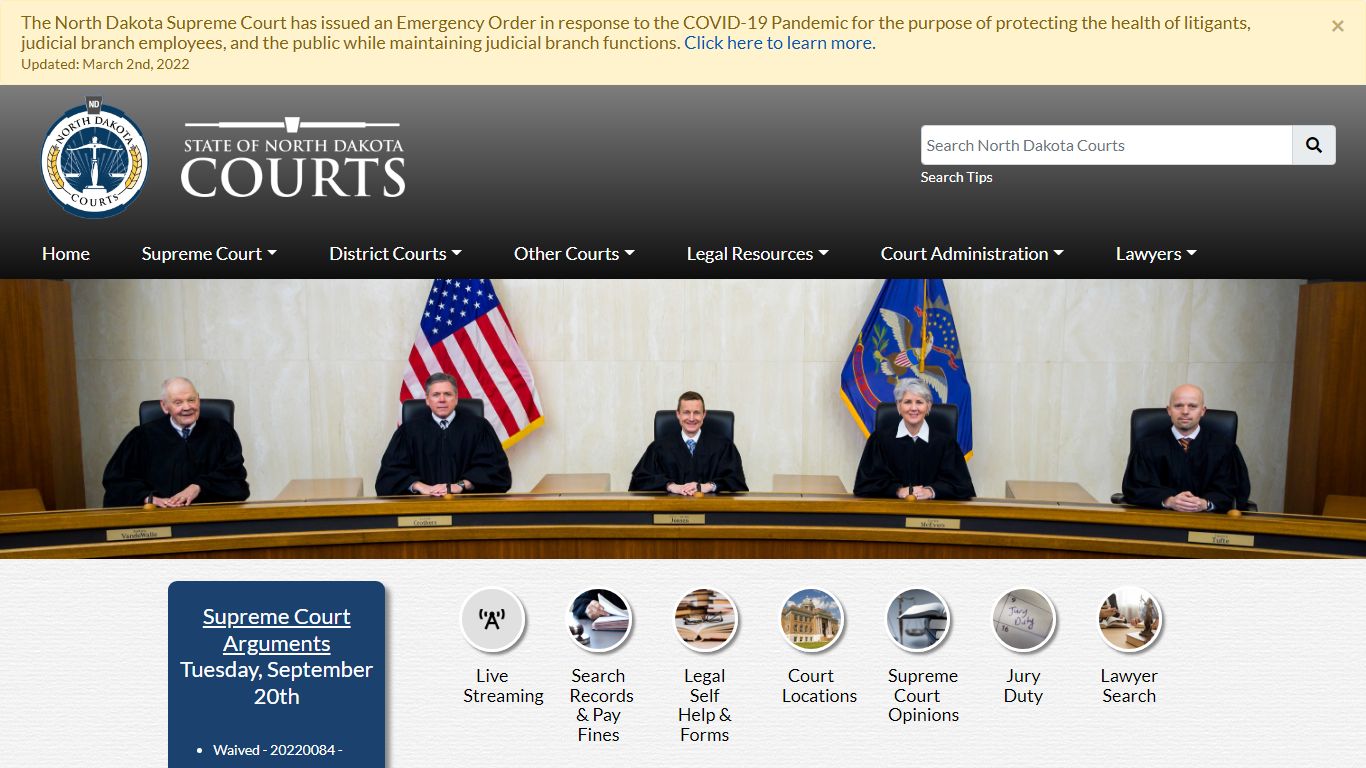 You searched for "public search" - North Dakota Supreme Court